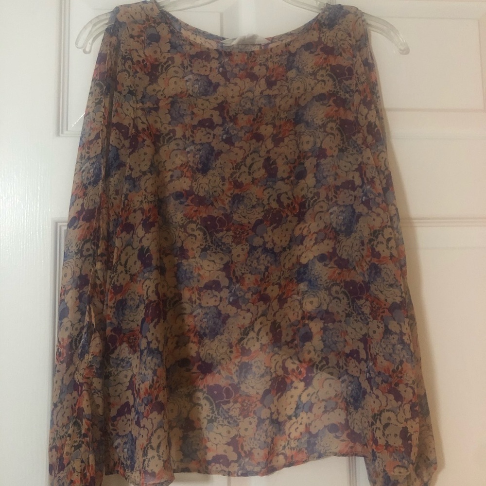 BCBG Floral Top XS
